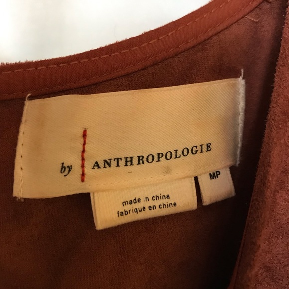 Anthropologie Faux Suede Jumpsuit - Picture 9 of 13